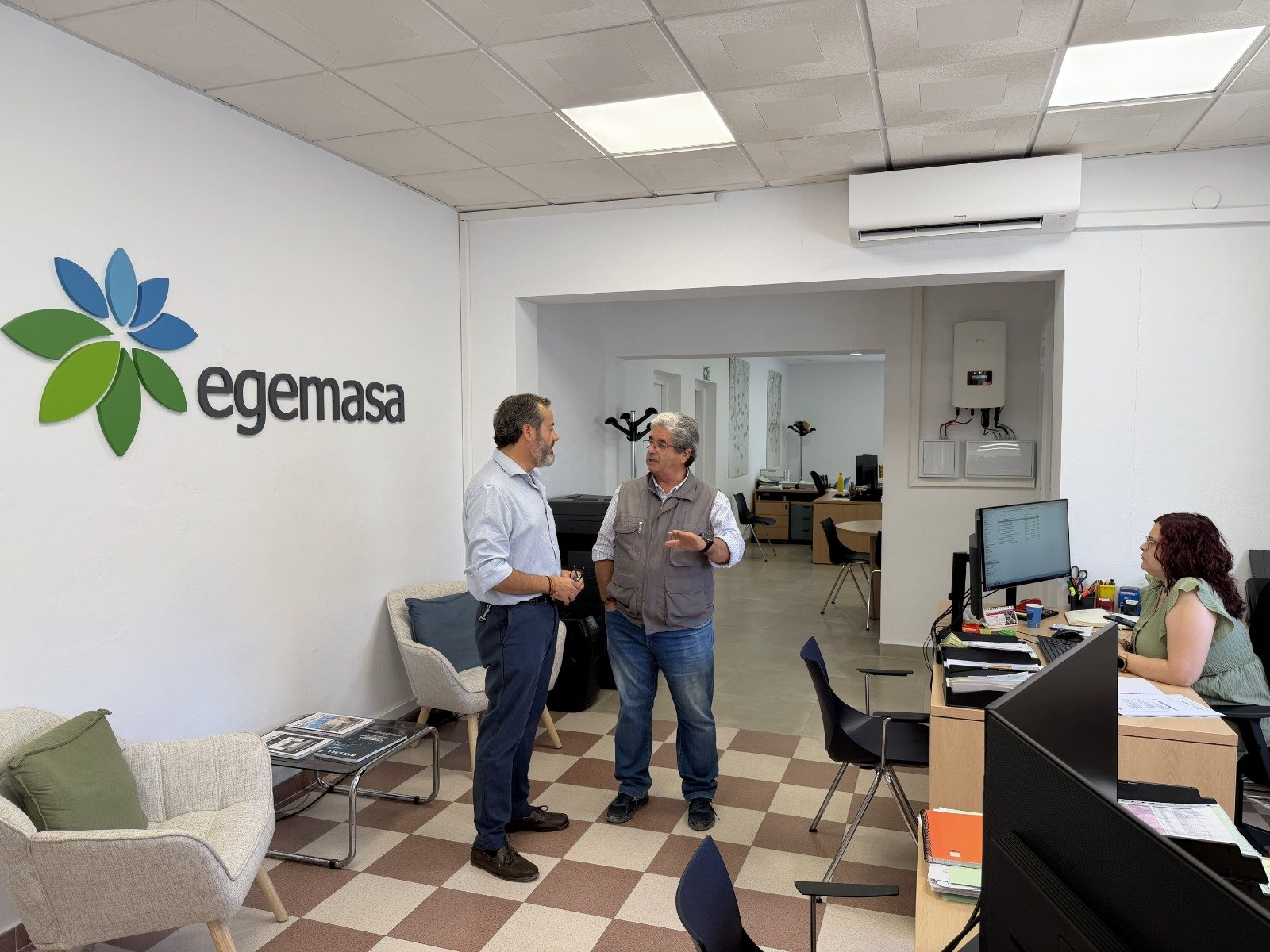 Culminada la ampliación y modernización de las oficinas de EGEMASA para mejorar la operatividad y la gestión medioambiental