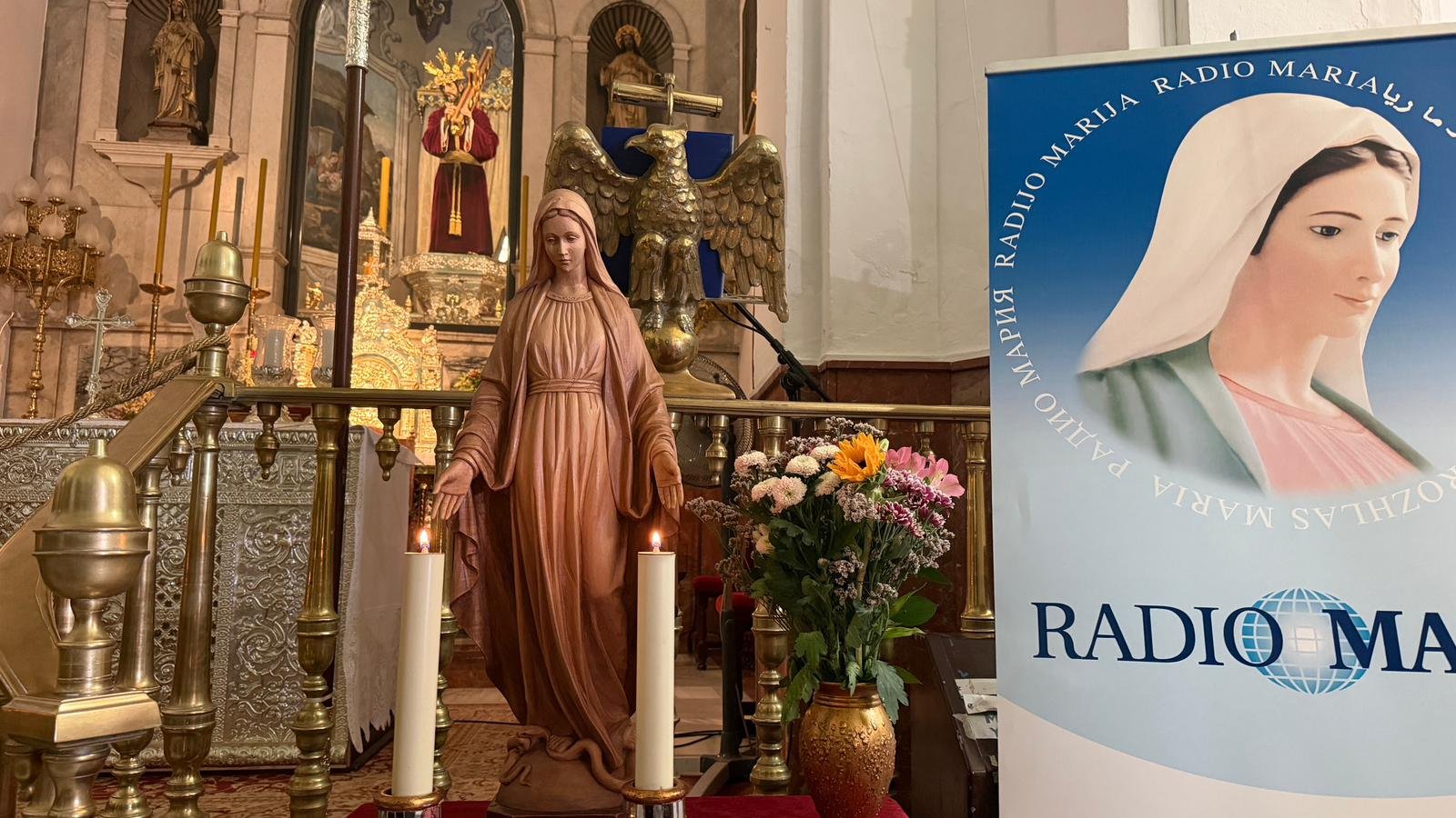 La Virgen Peregrina de Radio María ya está en Puente Genil