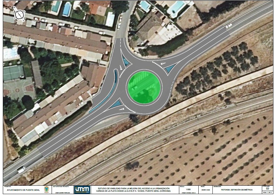 Finaliza la redacción del proyecto de la glorieta de la Cañada de la Plata