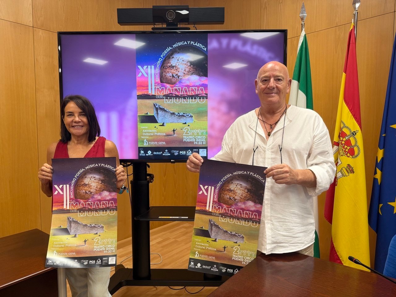 Presentada la XII edición del Encuentro de Poesía, Música y Plástica en Puente Genil