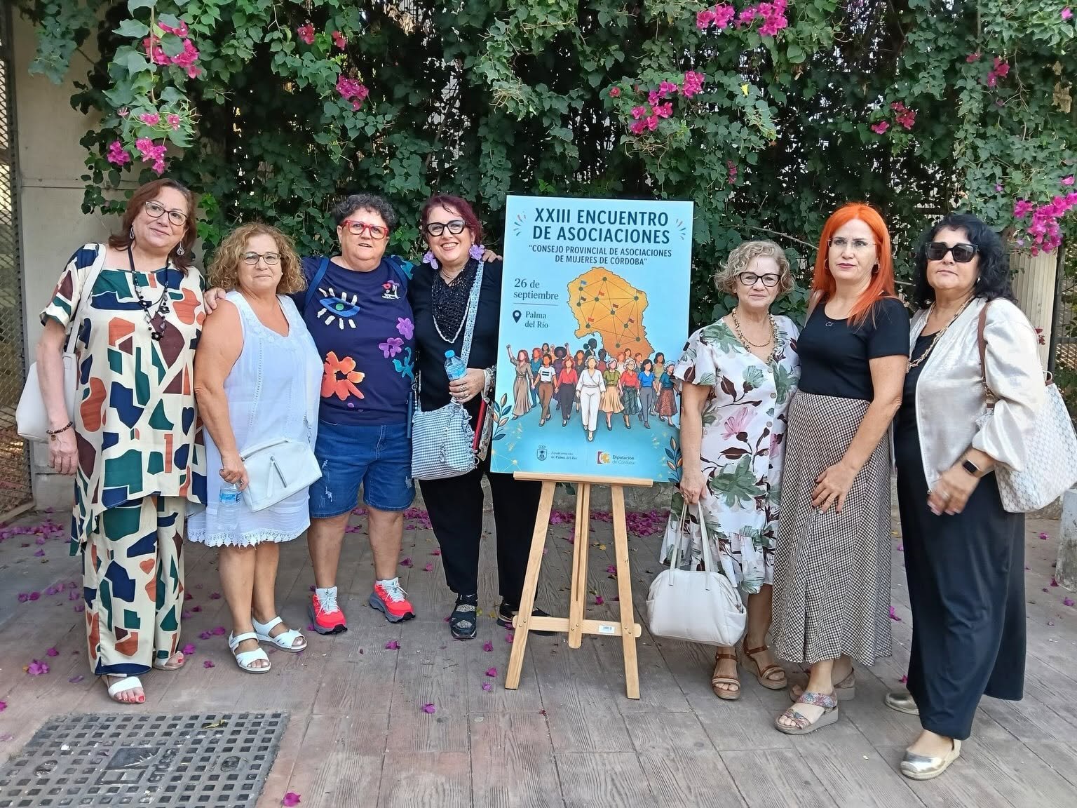 La FLAM participa en el XXIII Encuentro de Asociaciones de Mujeres de la provincia celebrado en Palma del Río
